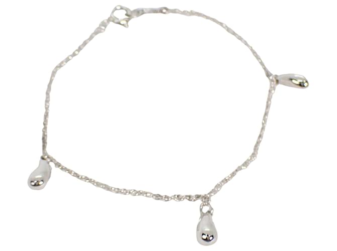 Tiffany & Co Teardrop Silvery Silver  ref.1020871