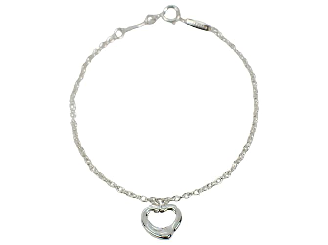 Tiffany & Co corazón abierto Plata Plata  ref.1020887
