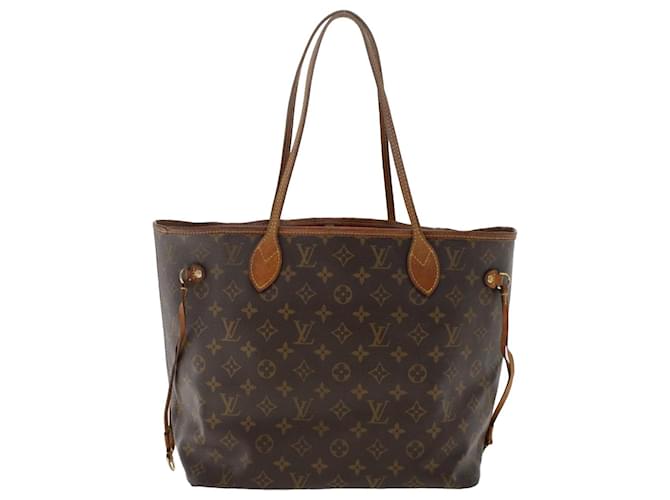 Auth Louis Vuitton Neverfull GM Monogram M40157 Exterior Damage