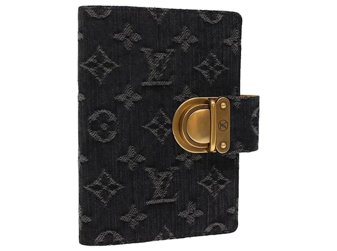 LOUIS VUITTON Monogram denim Koala Agenda PM