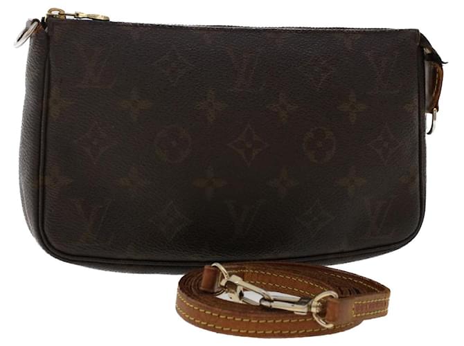 LOUIS VUITTON Monogram Pochette Accessoires Pouch M51980 LV Auth rd5617 Cloth  ref.1021072