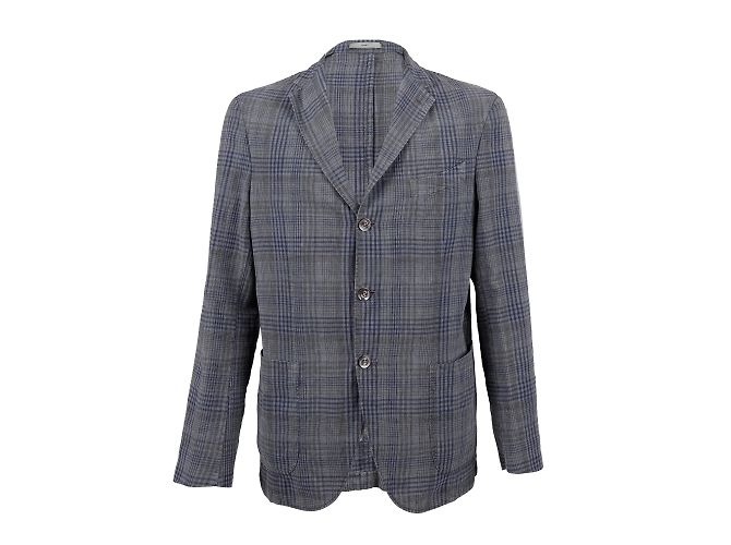 Giacca Boglioli a quadri tartan Multicolore