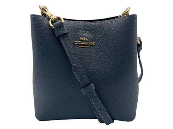 Navy blue coach discount bag