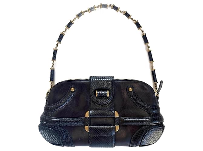 Alexander Mcqueen Handbags Black Leather  ref.1021225