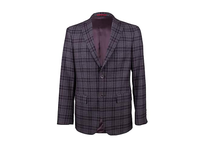 Autre Marque Boggi Plaid Wool Jacket Multiple colors  ref.1021306