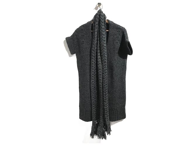 GERARD DAREL Strickwaren T.International S Synthetisch Grau