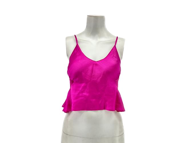 Autre Marque NON SIGNE / UNSIGNED  Tops T.0-5 2 Polyester Pink  ref.1021548