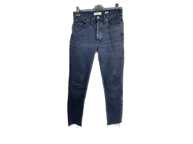 Re/Done RI/FATTO Jeans T.US 26 Jeans - Jeans Nero Giovanni  ref.1021553
