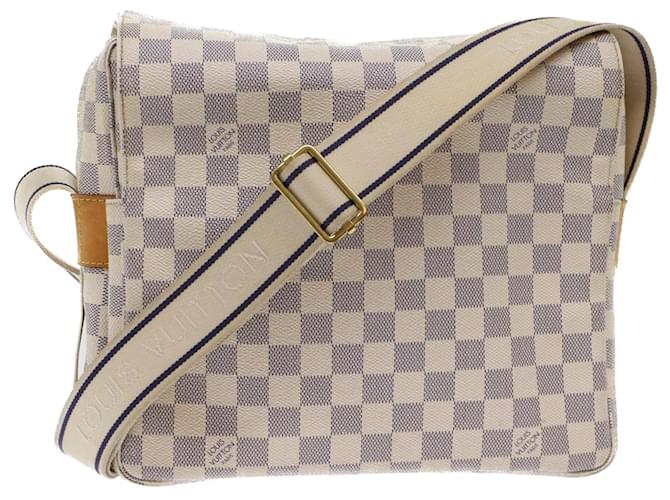 Naviglio cloth crossbody bag Louis Vuitton White in Cloth - 32698469