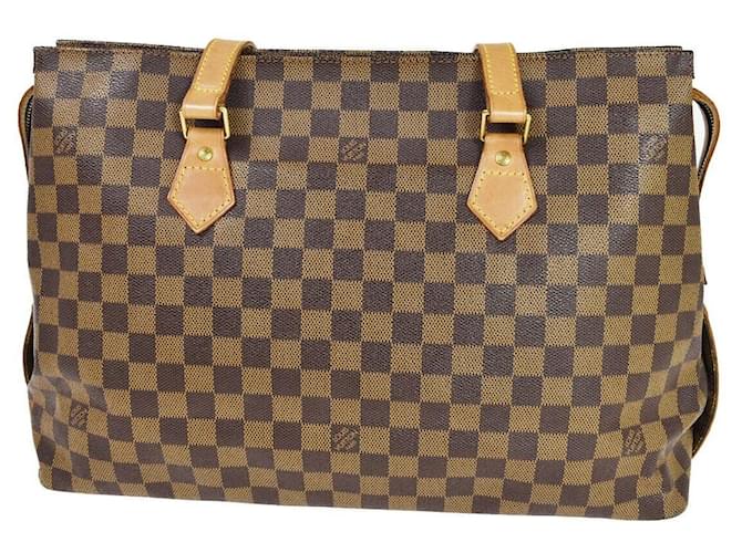 Louis Vuitton Columbine Brown Cloth  ref.1021739