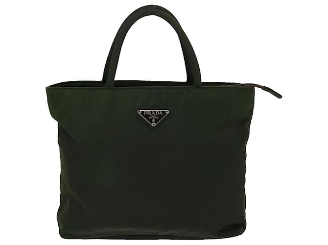 Prada Tessuto Green Synthetic  ref.1022054