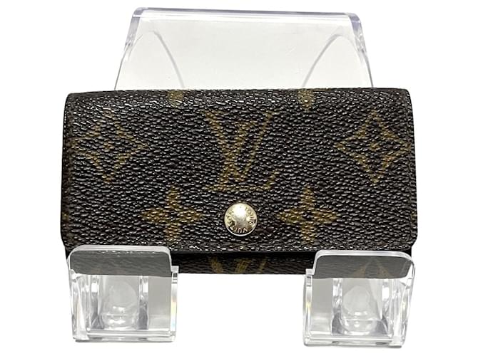 Louis Vuitton Multiclés 4 Marrone Tela  ref.1022128