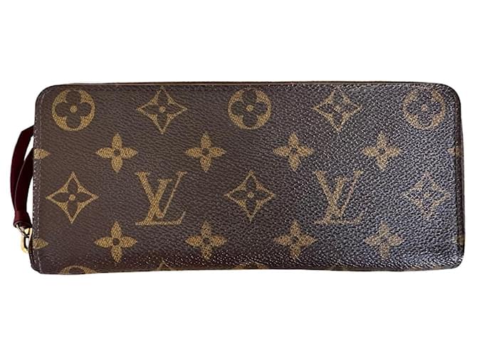 Louis Vuitton Vintage Clémence slim wallet Multiple colors Cotton