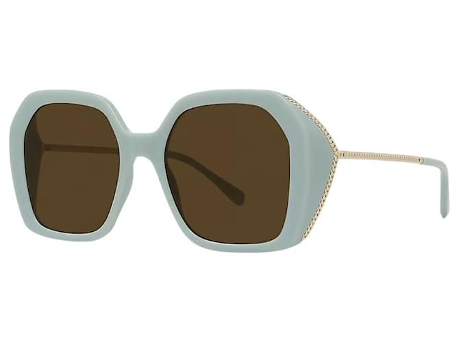 Stella Mc Cartney occhiali da sole falabella Grigio Metallo Acetato  ref.1022292