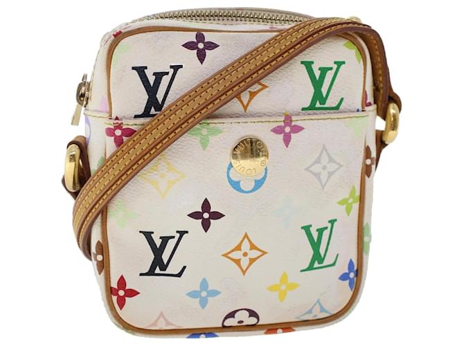LOUIS VUITTON Monogram Multicolor lift Shoulder Bag White M40055 LV Auth 49535  ref.1022395