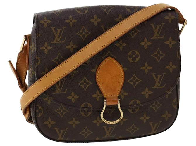 Louis Vuitton Monogram Saint Cloud GM Shoulder Cross Body Bag M51242