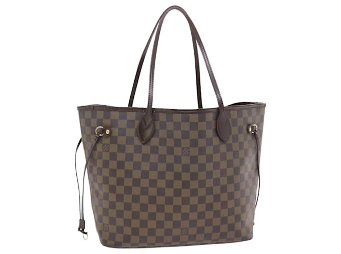 Louis Vuitton Damier Neverfull Mm Tote Bag N51105 Lv