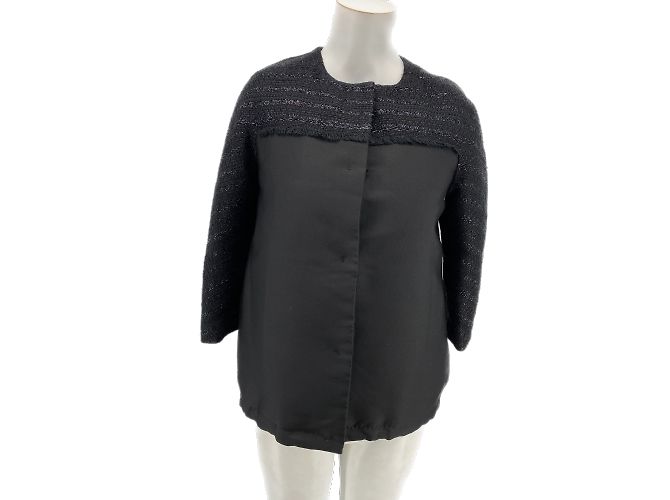 Giambattista Valli Jacken T.IT 40 Polyester Schwarz