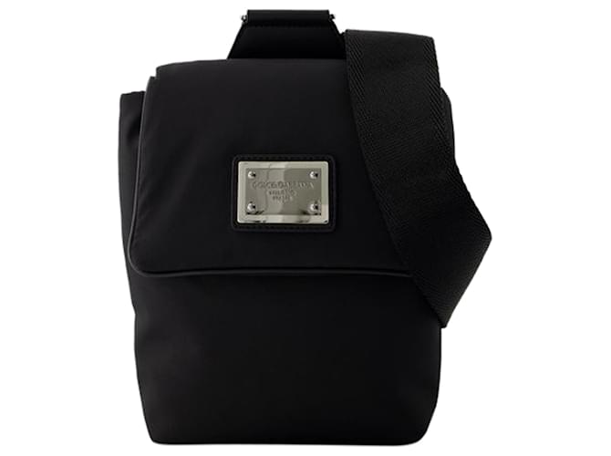 Dolce & Gabbana Logo Backpack - Dolce&Gabbana - Nylon - Black  ref.1023041