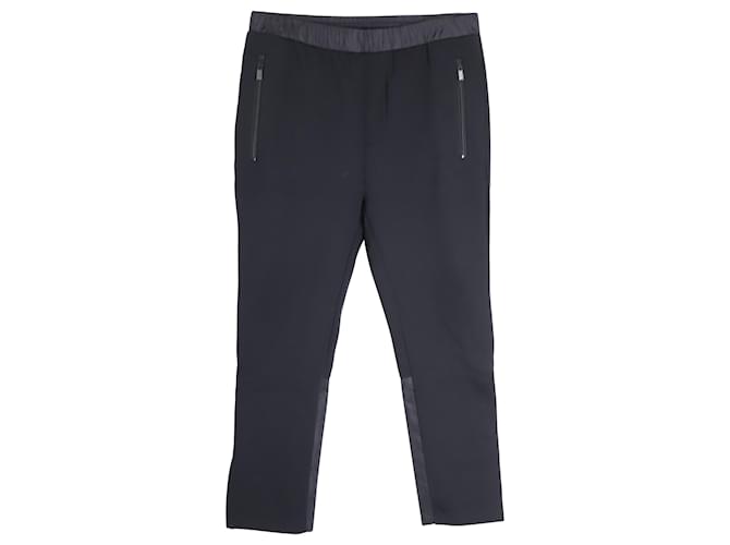 Prada Cropped Pants in Black Polyamide  ref.1023155