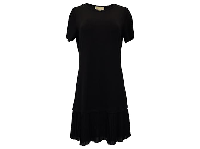 Michael Michael Kors Mini Shift Dress in Black Polyester  ref.1023170