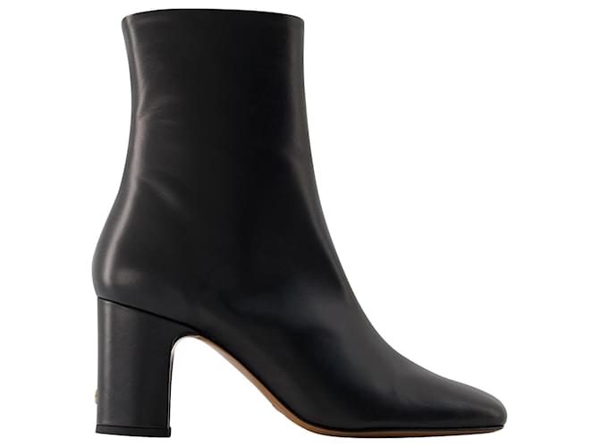 Celeste Ankle Boots - Rouje - Leather - Black  ref.1023191