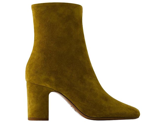 Botas Celeste - Rouje - Couro - Cáqui
