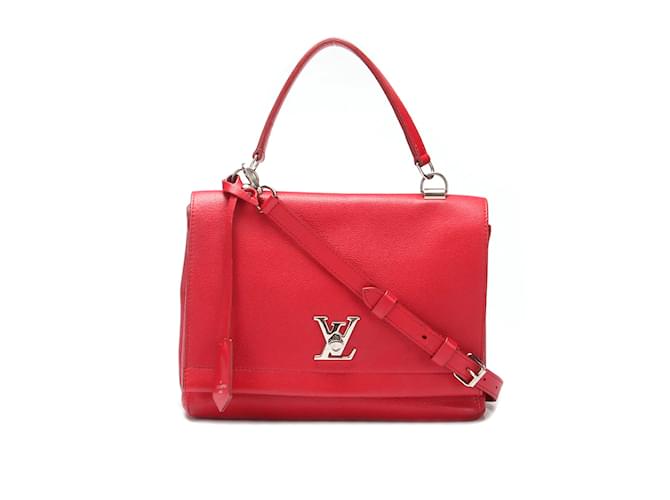 Louis Vuitton Lockme II Calfskin Leather Shoulder Bag