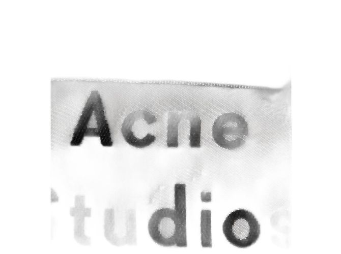 Acne Studios Jessia Kleid mit V-Ausschnitt aus schwarzem Leinen