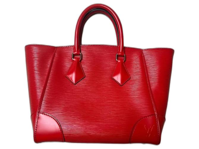 Phenix Louis Vuitton PHOENIX Red Leather ref.1023505 - Joli Closet