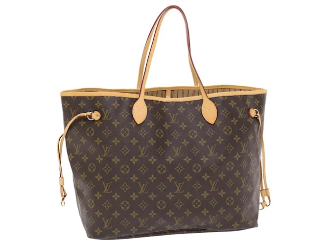 LOUIS VUITTON Monogramm Neverfull GM Tote Bag M40157 LV Auth 49424 Leinwand  ref.1023679