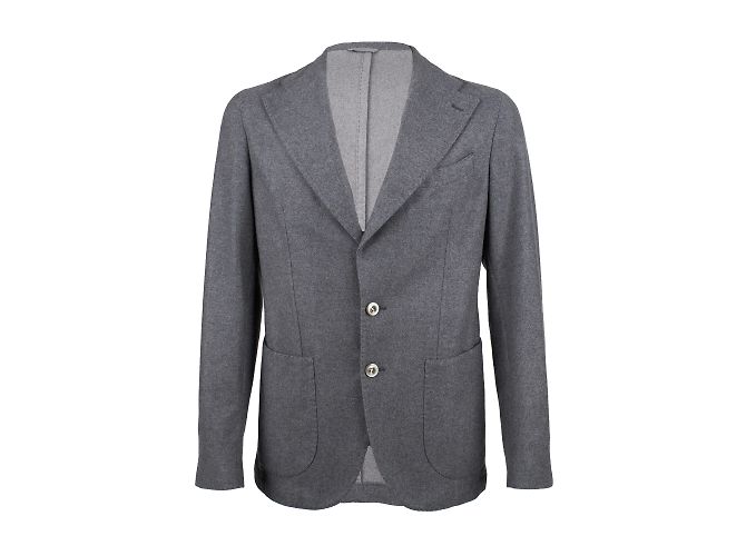 Autre Marque Brando Kaschmir-Blazer Grau
