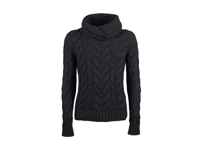 Rollkragenpullover von Patrizia Pepe Grau