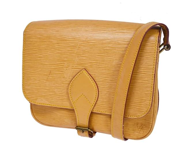 Louis Vuitton Cartouchiere Camel Leather  ref.1024047