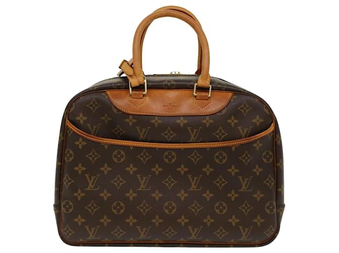 Louis Vuitton Deauville Brown Cloth  ref.1024261