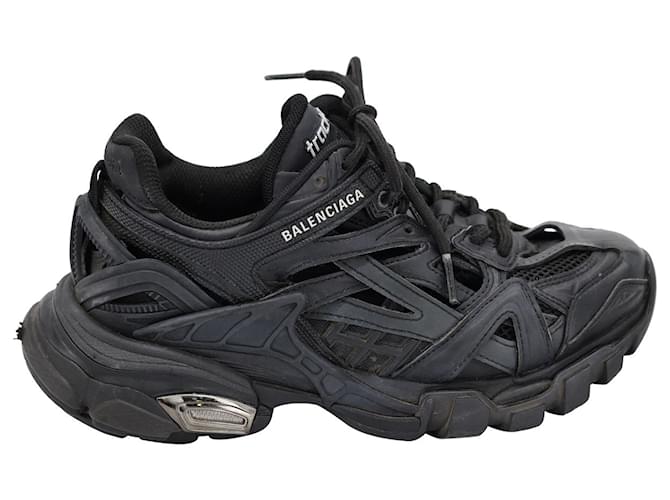 Day Balenciaga Track. 2 Sneakers in Black Polyurethane Plastic  ref.1024476