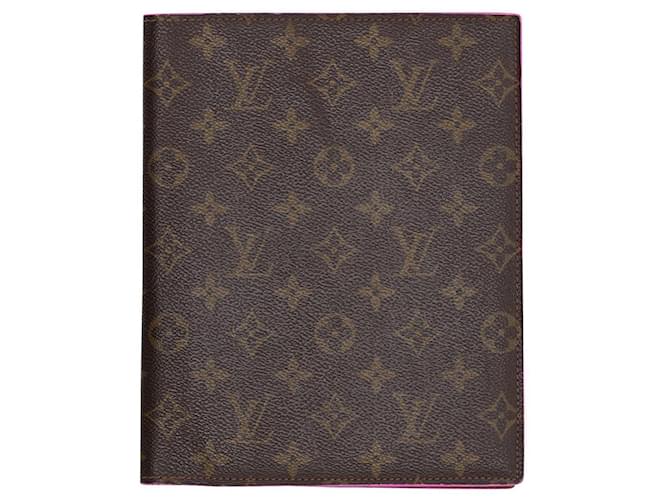 Organizer Louis Vuitton Monogram Folder Document Holder in Brown Coated  Canvas Cloth ref.1024480 - Joli Closet