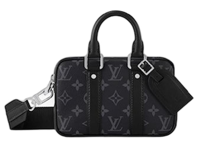 Louis Vuitton LV PDV Nano nouveau Toile Noir  ref.1024698