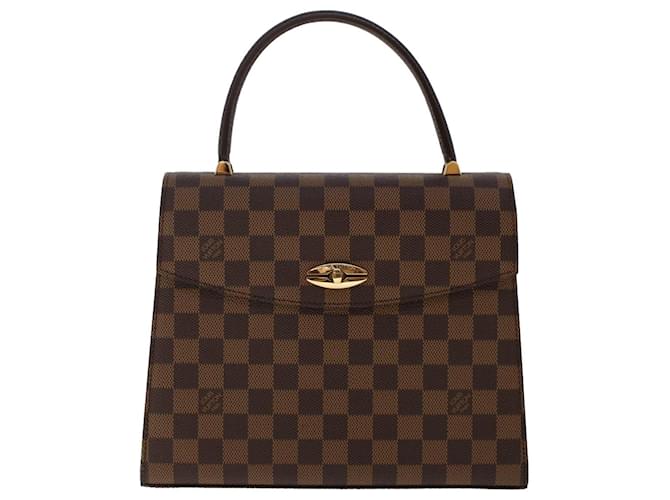 Louis Vuitton Malesherbes Brown Cloth  ref.1024716