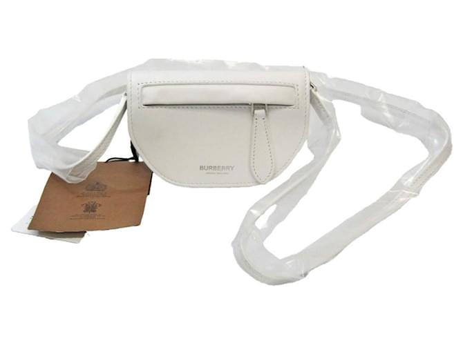 Burberry Olympia White Leather  ref.1024725