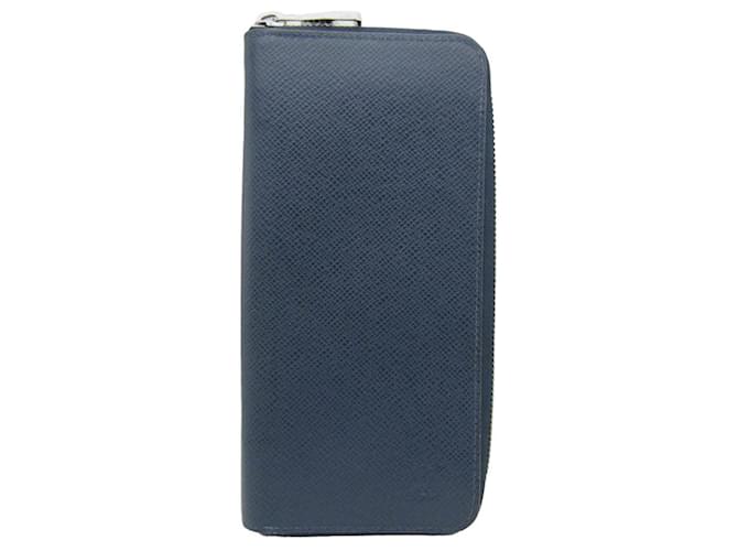 Louis Vuitton Zippy Wallet Vertical Navy blue Leather  ref.1024751