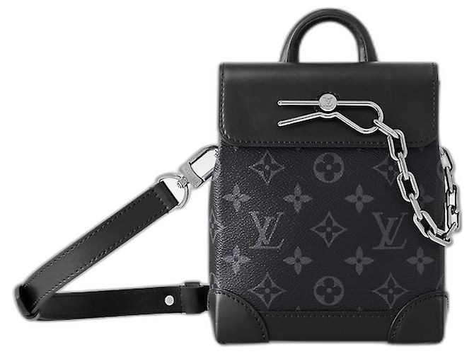 Louis Vuitton Steamer Nano Monogram Eclipse Cinza