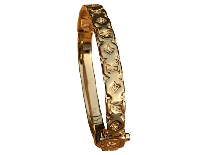 Louis Vuitton Armbänder Golden Metall  ref.1025078