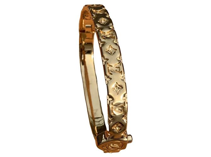 Louis Vuitton Pulseiras Dourado
