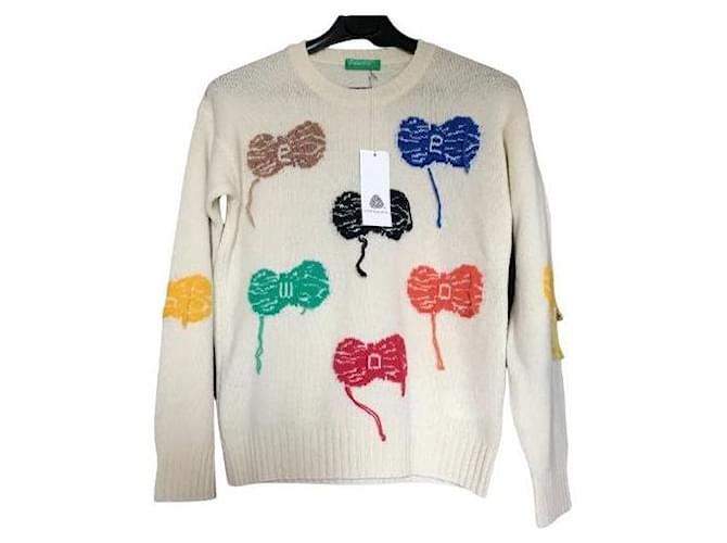 Autre Marque New United Colors of Benetton sweater Multiple colors Wool  ref.1025247