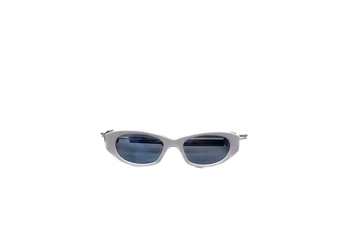 Autre Marque MONCLER GENIUS Sonnenbrille T.  Plastik Weiß Kunststoff  ref.1025394