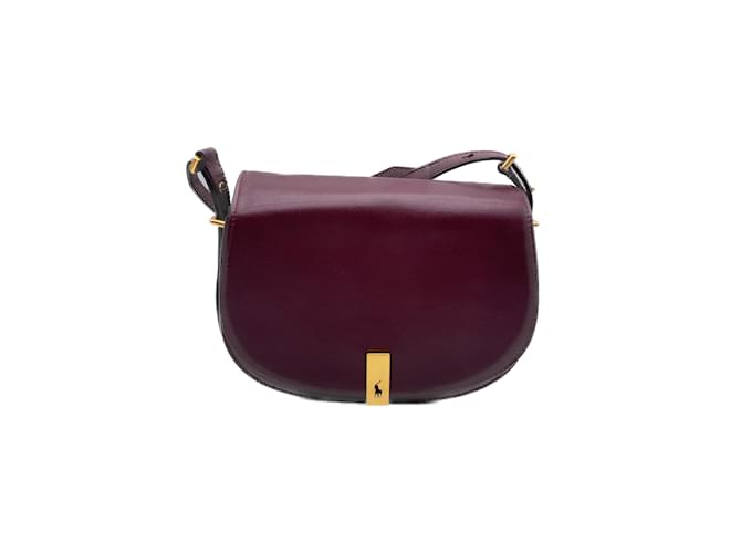 POLO RALPH LAUREN  Handbags T.  leather Dark red  ref.1025433
