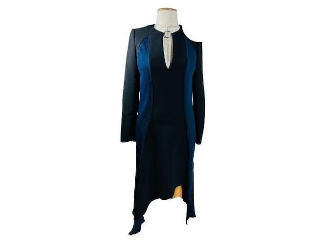 Barbara Bui Dresses Black Blue Polyester  ref.1025484