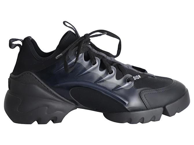 Zapatillas deportivas Dior D-Connect de neopreno negro Sintético  ref.1025593