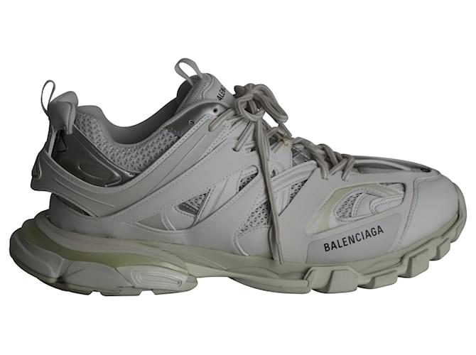 Balenciaga Track Sneakers in White Polyurethane Plastic  ref.1025653